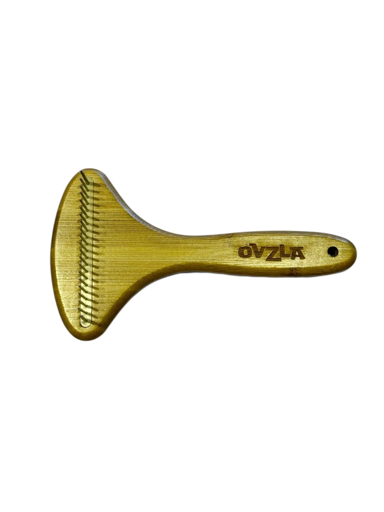 OVZLA Bamboo Pet Rake Brush