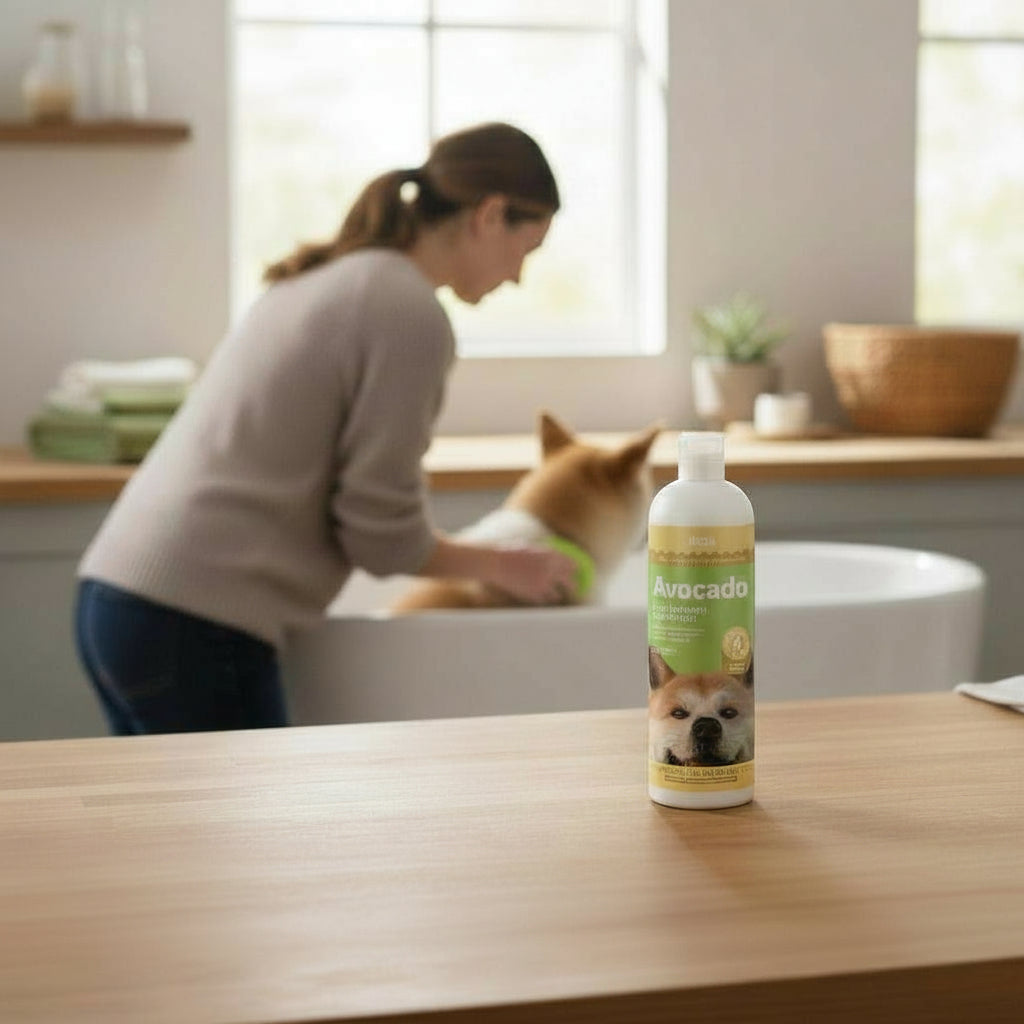 OVZLA Avocado Dog Shampoo – Gentle Care for Sensitive Skin