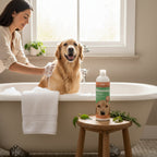 OVZLA Rosemary Dog Shampoo – Refreshing Clean for Active Dogs
